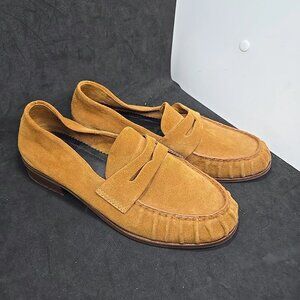 rag & bone Sid Stitched Suede Loafers - size 39